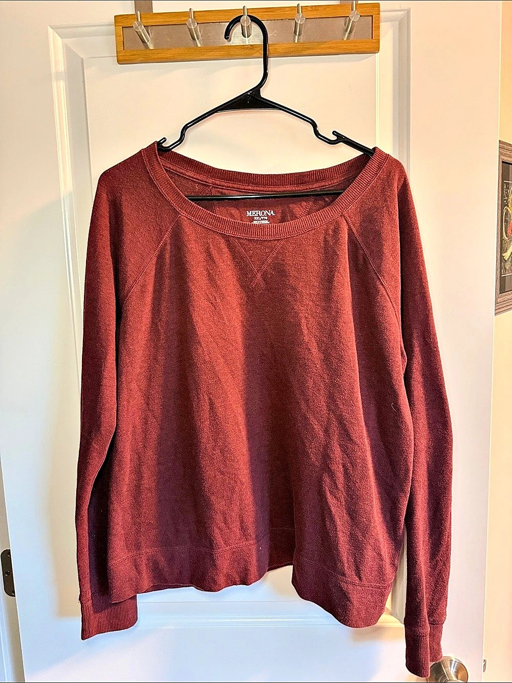🥳 5 for $25 BUNDLE Merona Long Sleeve Top in Garnet Size XXL